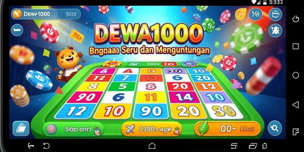Tampilan gameplay DEWA1000 yang seru dan interaktif.