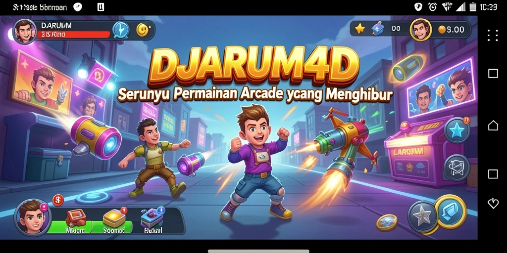 Tampilan gameplay seru dan menantang dari DJARUM4D.