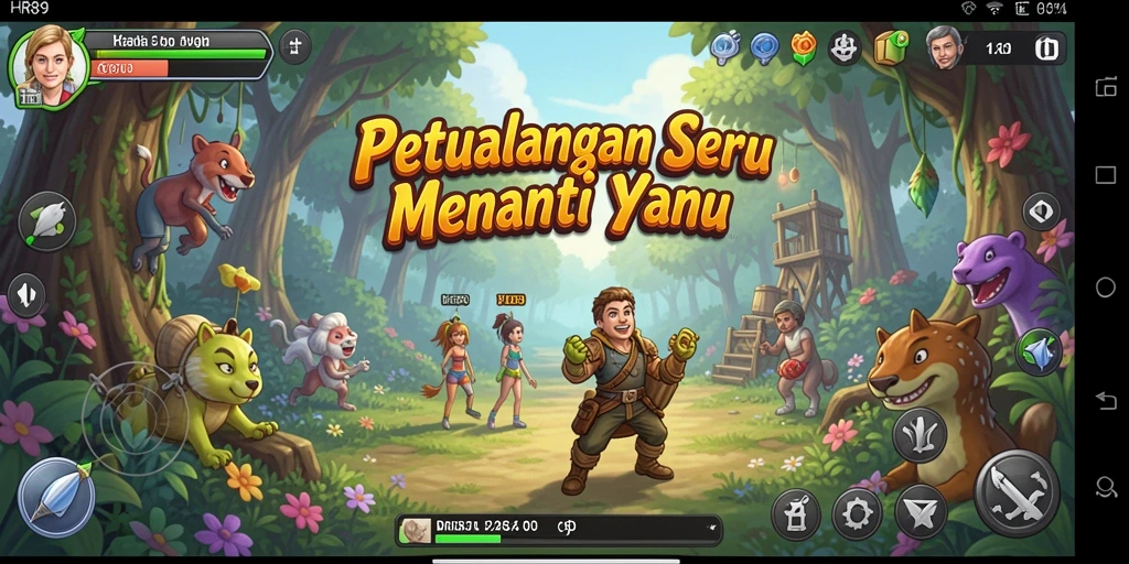 Gameplay HR89 yang menegangkan dalam petualangan luar biasa.