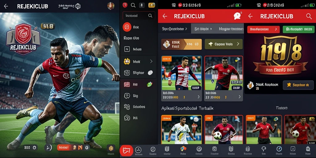 Tampilan menarik dengan fitur taruhan langsung pada REJEKICLUB.