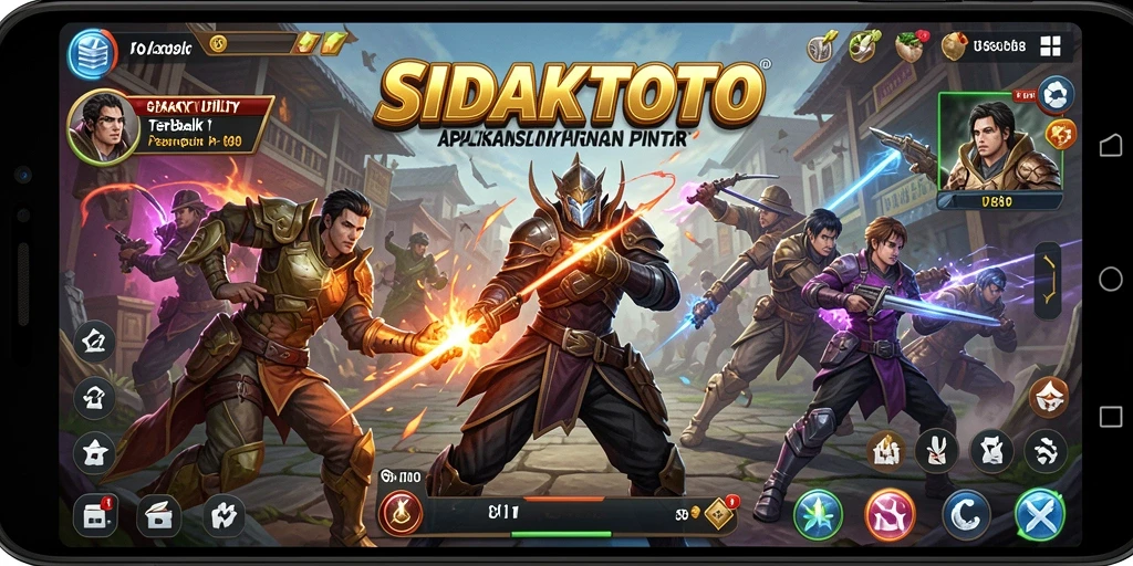 Tampilan utama SIDAKTOTO dengan fitur dan fungsi Utility.