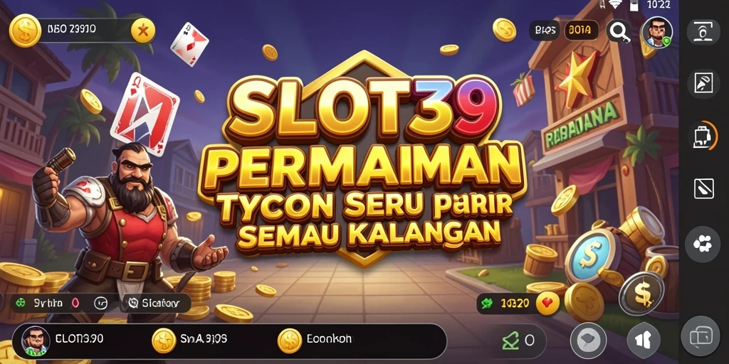 Tampilan permainan SLOT39 yang penuh warna dan menarik.