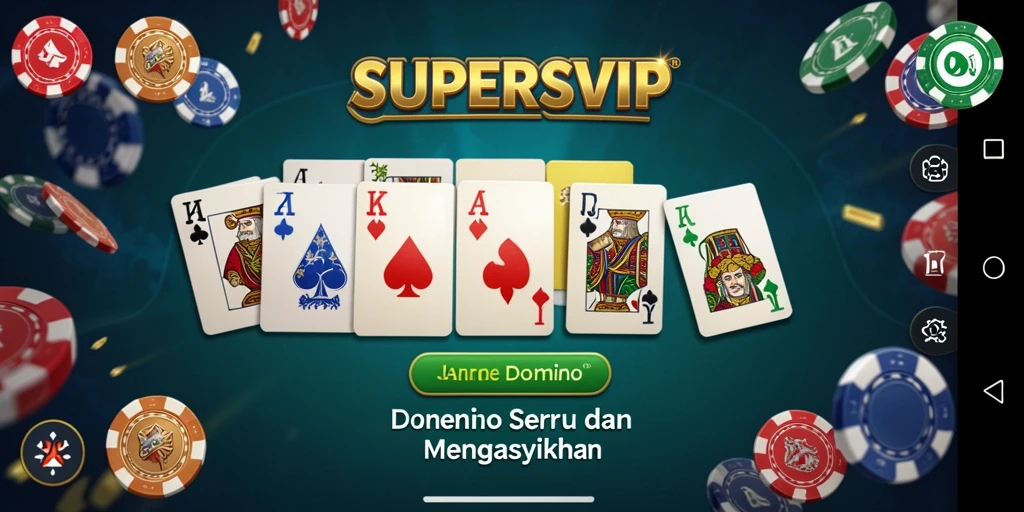Tampilan gameplay seru dari SUPERSVIP dengan teman-teman dalam aksi.