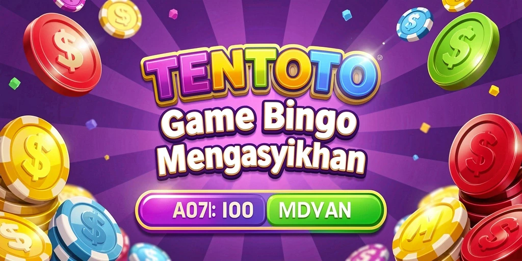 Screenshot gameplay TENTOTO yang menunjukkan keseruan bermain Bingo.