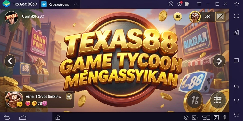 TEXAS88 menampilkan gameplay Tycoon yang menarik dan penuh strategi.